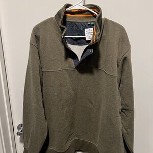 Orvis Men's 1/4 Snap Sweatshirt-NWT-XL